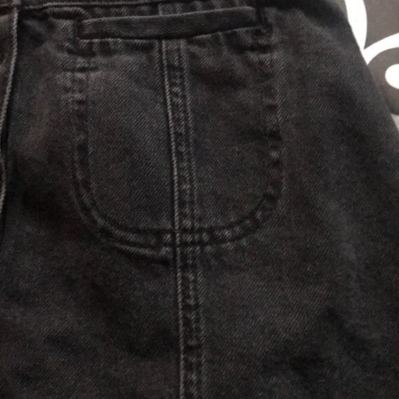 Dark denim mini skirt - Picture 2 of 5